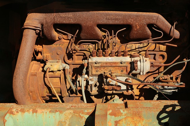 starý motor